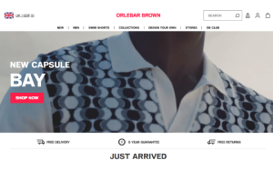 Visita lo shopping online di Orlebar Brown