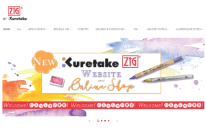 Il sito online di Kuretake zig
