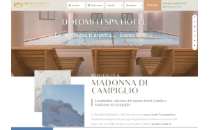 Il sito online di Hotel Rosengarten Madonna di Campiglio