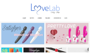Il sito online di Llove Lab Sexy Shop