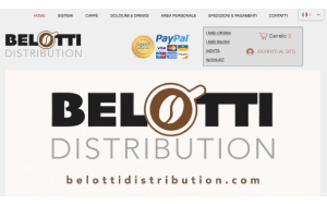Il sito online di Belotti Distribution