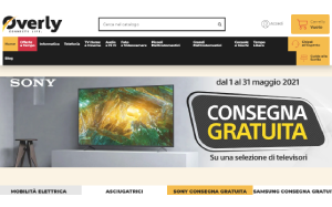 Visita lo shopping online di Overly
