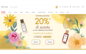 Visita lo shopping online di Divain Parfums
