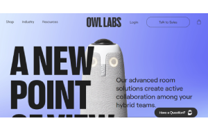 Il sito online di Owllabs