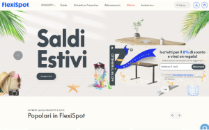 Il sito online di FlexiSpot