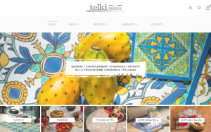Il sito online di Telki Milano