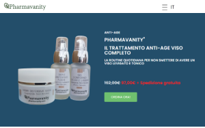 Il sito online di Pharmavanity