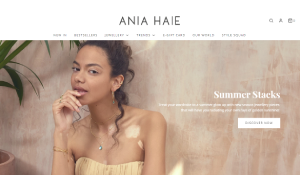 Il sito online di Ania Haie