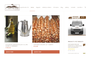 Visita lo shopping online di Castagne Online