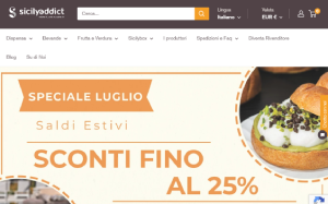 Visita lo shopping online di Sicily Addict