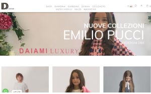 Il sito online di Daiami Luxury