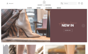 Il sito online di Shop the Shoes