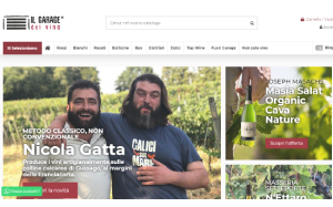 Il sito online di Il Garage del vino