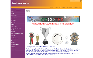 Il sito online di Gecotex premiazioni