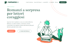 Il sito online di Romanzi.it