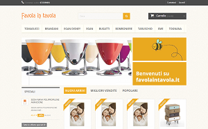 Il sito online di Favola in Tavola