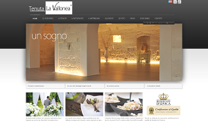 Il sito online di Tenuta la Vallonea