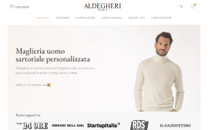 Visita lo shopping online di Aldegheri Italy