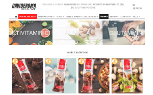 Visita lo shopping online di Davide Roma Nutrition