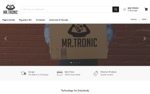 Il sito online di Mr. Tronic