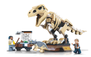 Il sito online di La mostra del fossile di dinosauro T. Rex LEGO