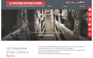 Il sito online di Le Catacombe di San Callisto