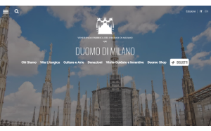 Il sito online di Duomo di Milano