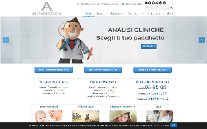 Il sito online di Altamedica