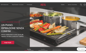 Il sito online di AEG