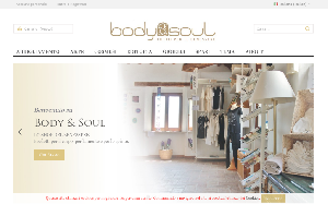 Il sito online di Shop Benessere Body & Soul