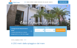 Il sito online di Sabbia d'oro Hotels Vito Lo Capo