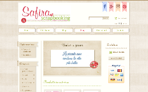 Il sito online di Safira Scrapbooking