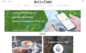Il sito online di Accu-Chek