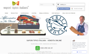 Il sito online di Sapori Tipici Italiani