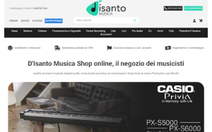 Visita lo shopping online di DisantoMusica