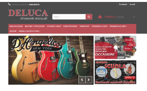 Il sito online di Deluca