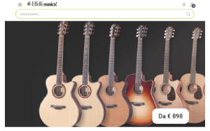 Il sito online di EffeBi Musica