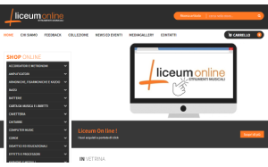 Il sito online di Liceum online