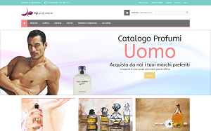 Il sito online di HP profumerie