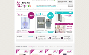 Visita lo shopping online di Profumo Clic