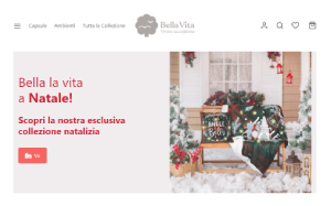 Il sito online di Bella Vita Store