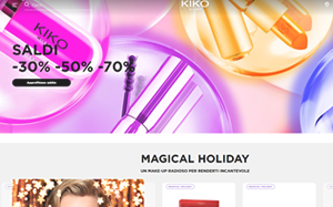 Il sito online di KIKO Cosmetics