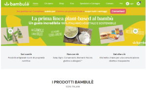 Il sito online di Bambule Green