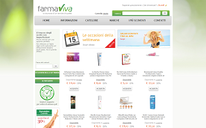 Visita lo shopping online di Farma Viva