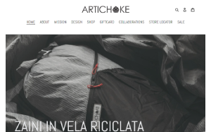 Il sito online di Artichoke bags