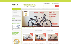 Il sito online di Miele mobility green