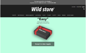 Il sito online di Wild store online