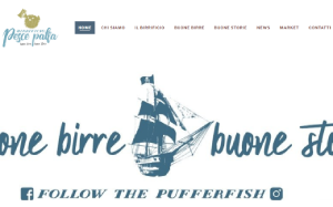 Il sito online di Birrificio Pesce palla