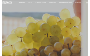 Il sito online di Bisson vini