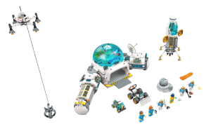 Il sito online di Base di ricerca lunare LEGO City